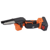 4inch Mini Chainsaw Handheld Portable Battery Powered Adjustment Free Brushless High Power Small Chainsaw for Garden Wood Cutting