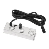 Fog Maker Ultra Sound 304 Stainless Steel 3 Head IP67 Waterproof Automatic Power Failure Mist Maker Fogger for Greenhouse Garden Lawn Pond EU Plug AC100‑240V