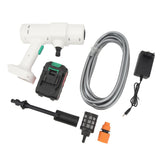 Power Cleaner Cordless 2.4GPM Handhled Versatile High Pressure Washer with 12000mAh Battery for Car Garden