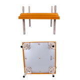 Chicks Brooder Heater with Dustproof Plate Yellow 12.1x12.1in Adjustable Height Angle Chick Brooder Heating Plate for 15 Chicks UK Plug 220V