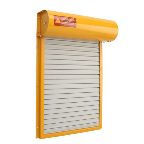 Automatic Chicken Coop Door Opener Battery Powered Timer LED Display Chicken Coop Door for Farm Yellow