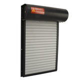 Automatic Chicken Coop Door Opener Battery Powered Timer LED Display Chicken Coop Door for Farm Black