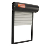 Automatic Chicken Coop Door Opener Battery Powered Timer LED Display Chicken Coop Door for Farm Black