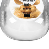 12 Egg Incubator Automatic Egg Turner Small Poultry Incubator 360 Degree View for Hatching Chicken Quail Duck Bird Eggs UK Plug 230V In Australia - Darrahopens