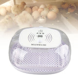 16 Egg Incubator with Automatic Egg Turning Automatic Water Addition Temperature Control for Hatching Chicken Duck Quail Goose Birds EU Plug 220V