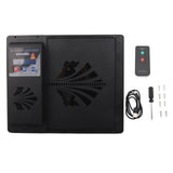 Automatic USB Chicken Coop Door 3 in 1 Light Sensor Remote Control Timing Chicken Coop Door Opener Horizontal Opening Black