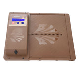 Automatic USB Chicken Coop Door 3 in 1 Light Sensor Remote Control Timing Chicken Coop Door Opener Horizontal Opening Brown