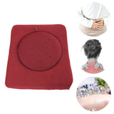 Slope Moxibustion Cushion Set Temperature Adjustable Linen Sponge Filling Multifunctional Moxibustion Stool Moxa Stool Red