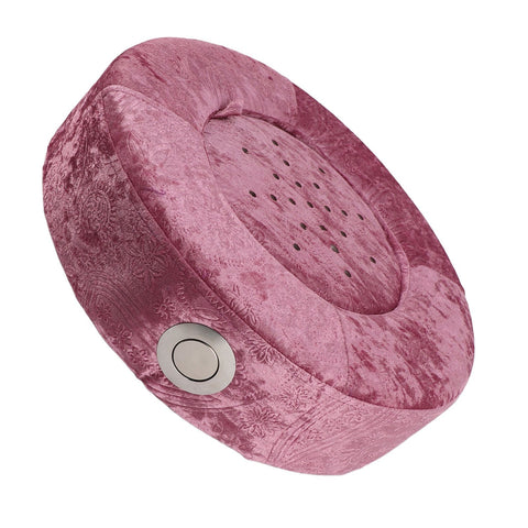 Moxibustion Cushion Moxibustion Sit Chair 360 Degree Rotatable Vent Adjust Temperature for Meditation Relax Round 40cm Purple In Australia - Darrahopens