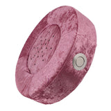 Moxibustion Cushion Moxibustion Sit Chair 360 Degree Rotatable Vent Adjust Temperature for Meditation Relax Round 40cm Purple