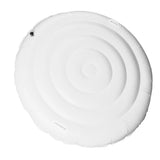 Inflatable Hot Tub Cover PVC 5.4FT Round Hot Tub Foldable Protective Rain Overflow Energy Saving Lid for Outdoor