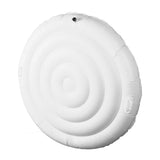 Inflatable Hot Tub Cover PVC 5.4FT Round Hot Tub Foldable Protective Rain Overflow Energy Saving Lid for Outdoor
