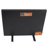 Chicken Coop Heater 150W Iron Auto Power Off Chicken Coop Heating Panel Winter Poultry Warmer with Timer Remote Control for Pets Animals Black EU Plug 220V