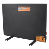 Chicken Coop Heater 150W Iron Auto Power Off Chicken Coop Heating Panel Winter Poultry Warmer with Timer Remote Control for Pets Animals Black EU Plug 220V