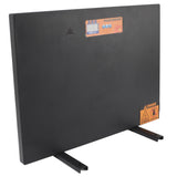 Chicken Coop Heater 150W Iron Auto Power Off Chicken Coop Heating Panel Winter Poultry Warmer with Timer Remote Control for Pets Animals Black UK Plug 220V