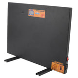 Chicken Coop Heater 150W Iron Auto Power Off Chicken Coop Heating Panel Winter Poultry Warmer with Timer Remote Control for Pets Animals Black AU Plug 220V