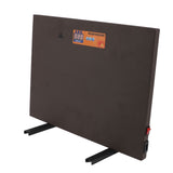 150W Chicken Coop Heater Chicken Heat Coop Heater Heating Panel with Timer Remote Control Tilt Power Off Digital Display 3m Cord Coffee US Plug 110V