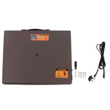 Chicken Coop Heater Brown Manual Control 150W 4 Modes Digital Display Timer Function Anti Dumping Chicken Heater for Chicken Pet US Plug 110V In Australia - Darrahopens
