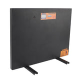 Chicken Coop Heater Black 150W Manual Control Anti Tipping Timer Thermostatic Overheating Protection Digital Display Chicken Coop Heating Panel for Farm US Plug 110V