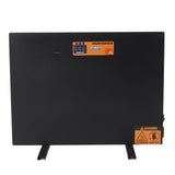 Chicken Coop Heater Black 150W Manual Control Anti Tipping Timer Thermostatic Overheating Protection Digital Display Chicken Coop Heating Panel for Farm AU Plug 220V
