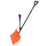 Snow Shovel Dual Purpose Portable Effort Saving Anti Slip Handle Snow Removal Shovel for Outdoor Garden