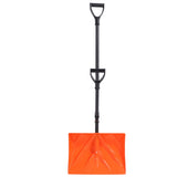Snow Shovel Dual Purpose Portable Effort Saving Anti Slip Handle Snow Removal Shovel for Outdoor Garden