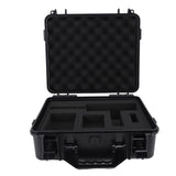 Protective Case Thickened Plastic Handheld Snap Design Strong Cushioning with Foam Padding Waterproof Case for Metal Detector