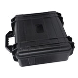 Protective Case Thickened Plastic Handheld Snap Design Strong Cushioning with Foam Padding Waterproof Case for Metal Detector