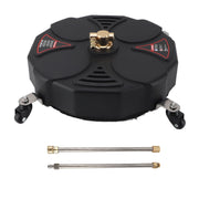 Darrahopens Tools > Power Tools > Outdoor Power Equipment 13 Inch Pressure Washer Surface Cleaner Attachment with 4 Wheels 2500PSI 1/4 Inch Quick Plug High Pressure Washer Surface Cleaner In Australia - Darrahopens