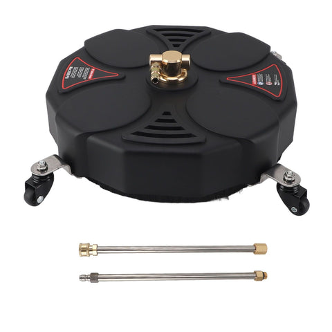 13 Inch Pressure Washer Surface Cleaner Attachment with 4 Wheels 2500PSI 1/4 Inch Quick Plug High Pressure Washer Surface Cleaner In Australia - Darrahopens
