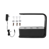 Indoor Garden Hydroponics Growing System Plant Germination Kit with Full Spectrum Grow Light Hydrophonic Planter for Home Kitchen 100‑240V US Plug