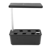 Hydroponics Growing System LED Light Auto Control Intelligent Planting Machine Indoor Herb Garden 100‑240V US Plug Black