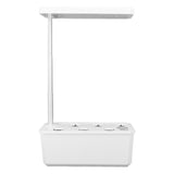 Hydroponics Growing System LED Light Auto Control Intelligent Planting Machine Indoor Herb Garden 100‑240V EU Plug White