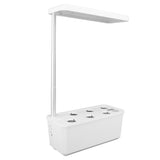 Hydroponics Growing System LED Light Auto Control Intelligent Planting Machine Indoor Herb Garden 100‑240V EU Plug White