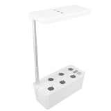 Hydroponics Growing System LED Light Auto Control Intelligent Planting Machine Indoor Herb Garden 100‑240V EU Plug White