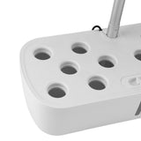 Hydroponics Growing System Planter ABS 12 Pods Soilless Indoor Garden Kit with LED Grow Light for Home