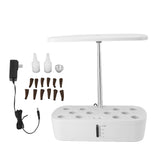 Hydroponics Growing System Planter ABS 12 Pods Soilless Indoor Garden Kit with LED Grow Light for Home
