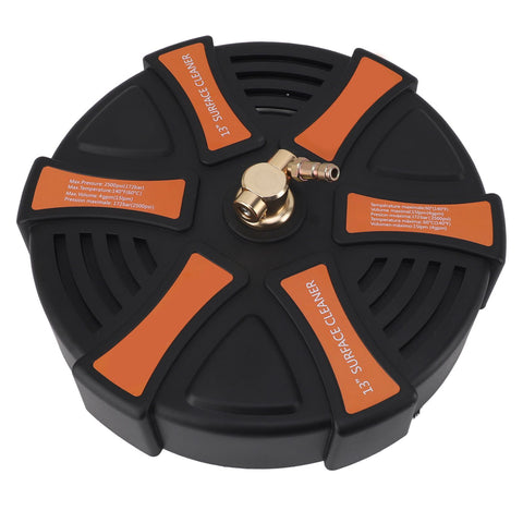 13 Inch Pressure Washer Surface Cleaner 2500PSI Working Pressure 1/4 Inch Quick Plug with 2 Extension Wand Attachments In Australia - Darrahopens