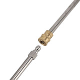 13 Inch Pressure Washer Surface Cleaner 2500PSI Working Pressure 1/4 Inch Quick Plug with 2 Extension Wand Attachments In Australia - Darrahopens