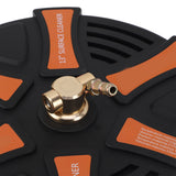 13 Inch Pressure Washer Surface Cleaner 2500PSI Working Pressure 1/4 Inch Quick Plug with 2 Extension Wand Attachments