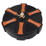 13 Inch Pressure Washer Surface Cleaner 2500PSI Working Pressure 1/4 Inch Quick Plug with 2 Extension Wand Attachments