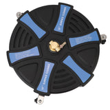 16 Inch Pressure Washer Surface Cleaner with 3 Wheels 3600PSI Stainless Steel Power Washer Accessory with 1/4 Inch Quick Connector 2 Extension Wands