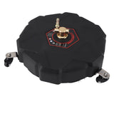 13in Pressure Surface Cleaner 2500PSI 1/4inch Quick Plug with Wheels Extension Rod Pressure Surface Washer for Garage Patio Roadway