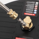 15 Inch Pressure Washer Surface Cleaner 3600PSI Working Pressure 1/4 Inch Quick Plug with 2 Extension Wand Attachments In Australia - Darrahopens