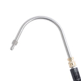 Pressure Washer Extension Wand 1/4 Inch Connector Stainless Steel Gutter Cleaner Rod with Black Shell for Roof Outer Wall In Australia - Darrahopens