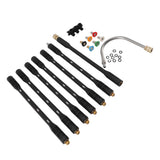 Pressure Washer Extension Wand 1/4 Inch Connector Stainless Steel Gutter Cleaner Rod with Black Shell for Roof Outer Wall In Australia - Darrahopens