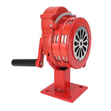 Hand Crank Siren Aluminium Alloy 110dB Loud Alarm Air Raid Tornado Siren Horns Alarm for Emergency Red In Australia - Darrahopens