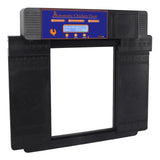 Automatic Chicken Door with Timer Solar Battery Powered LED Display Double Doors Electric Chicken Coop Opener Black