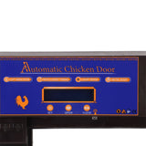 Automatic Chicken Coop Door Remote Control Light Sensing Timer Setting Auto Coop Door Opener Dark Brown In Australia - Darrahopens