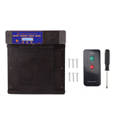 Automatic Chicken Coop Door Remote Control Light Sensing Timer Setting Auto Coop Door Opener Dark Brown In Australia - Darrahopens